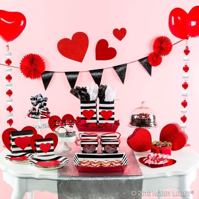 Valentine decoration ideas for party