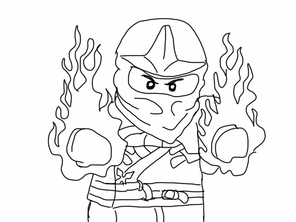 Ninjago coloring pages