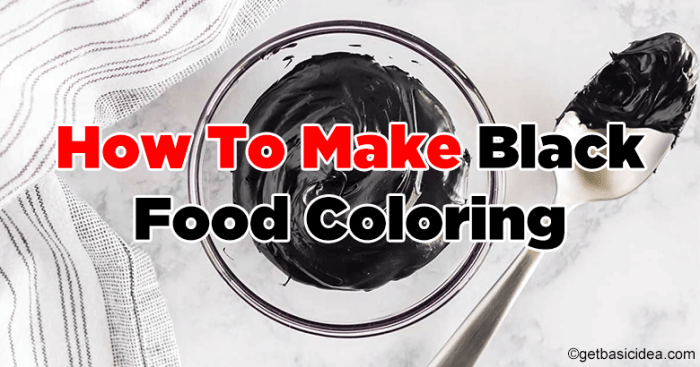 Black food coloring amazon