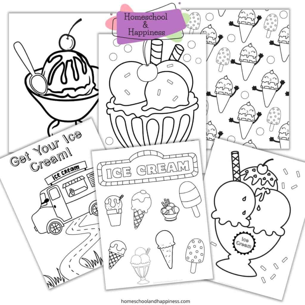 Coloring pages summer