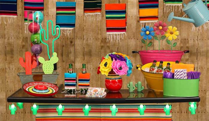 50th mexican party decoration ideas