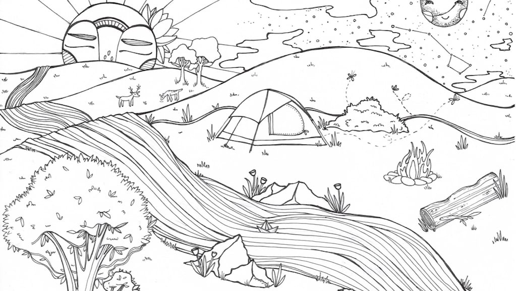 Printable coloring page