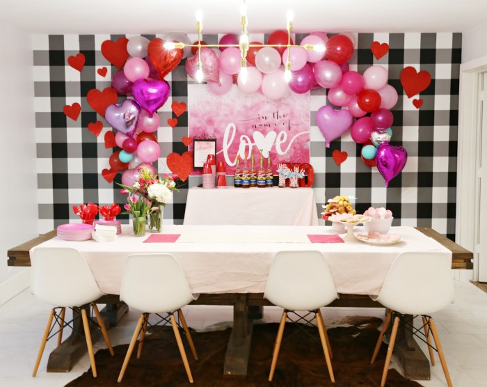 Valentine decoration ideas for party