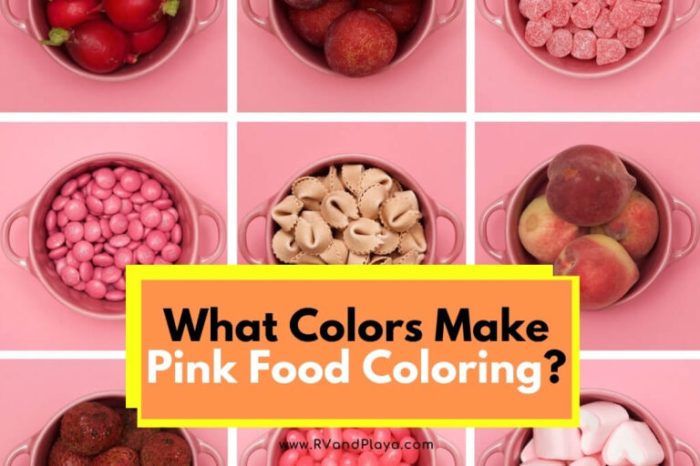 How do i make pink food coloring