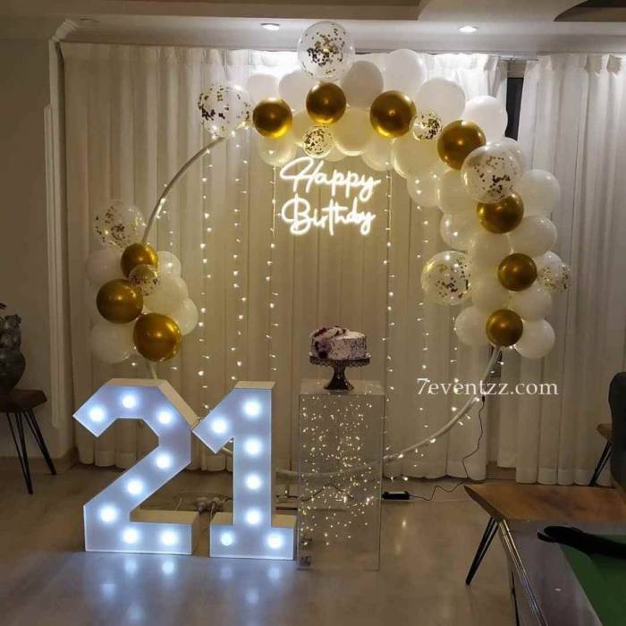 Birthday simple decoration ideas