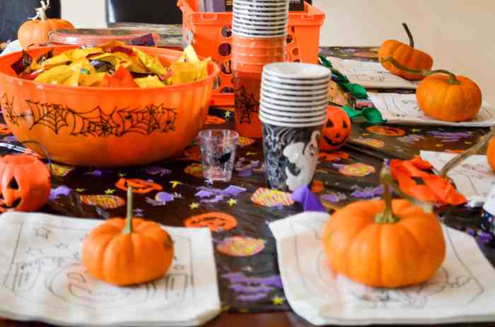 Halloween decoration ideas for birthday party