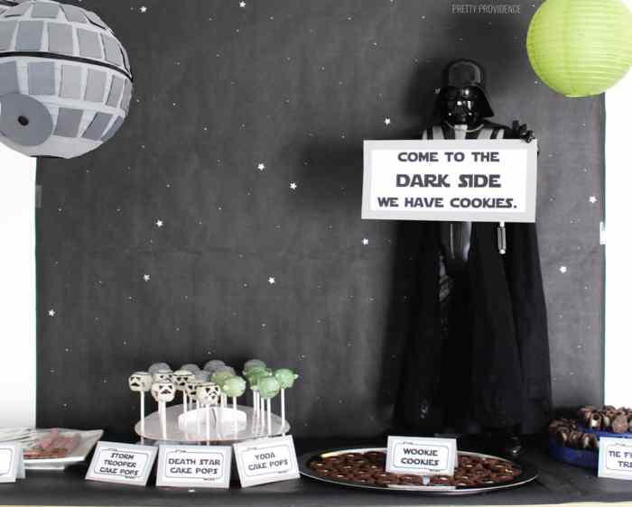 Decoration star wars party