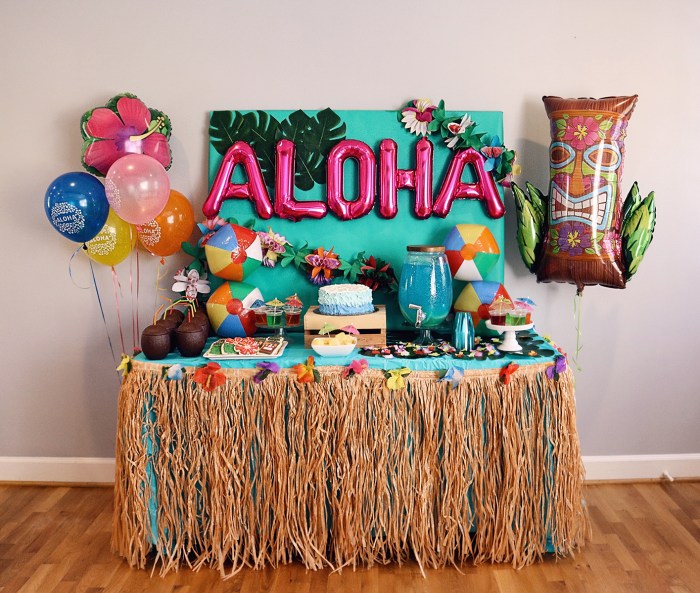 Moana birthday party decoration