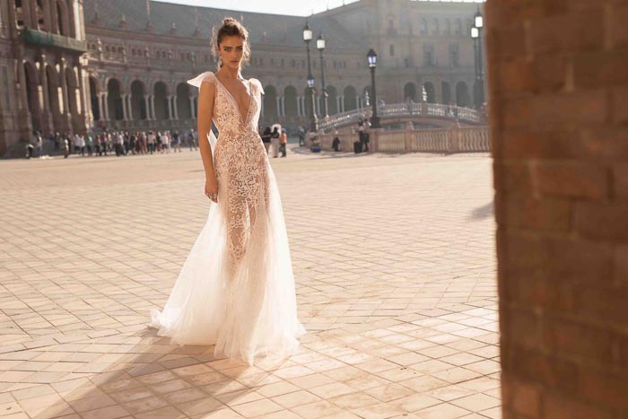 Extremely revealing wedding dresses