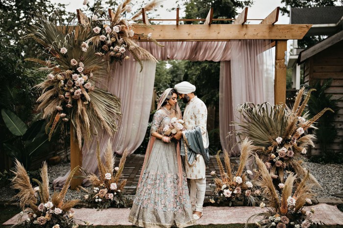 Halter boho wedding dress