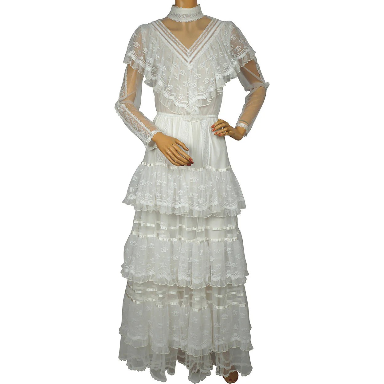 Gunne sax vintage wedding dress