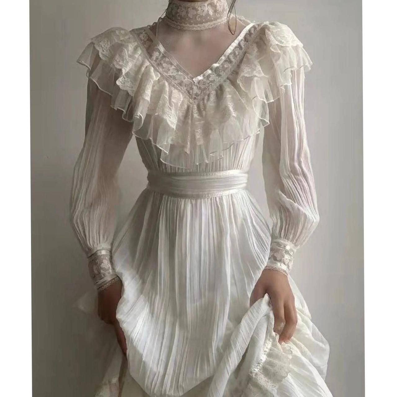 Gunne sax vintage wedding dress