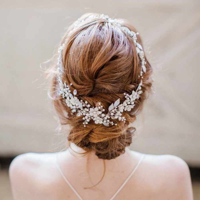 Hairstyles for halter wedding dress